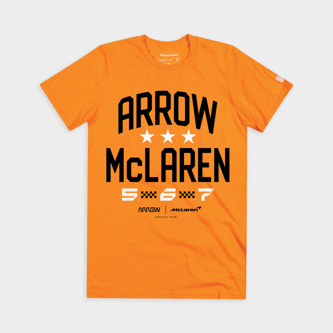 2024 Arrow McLaren Driver Numbers Tee Style001