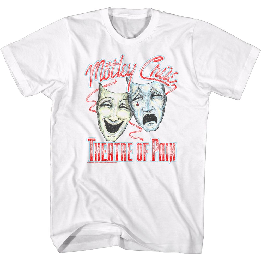Motley Crue Distressed Theater Of Pain Official T-Shirt Hoodie, Sweatshirt | CiraTrend.com