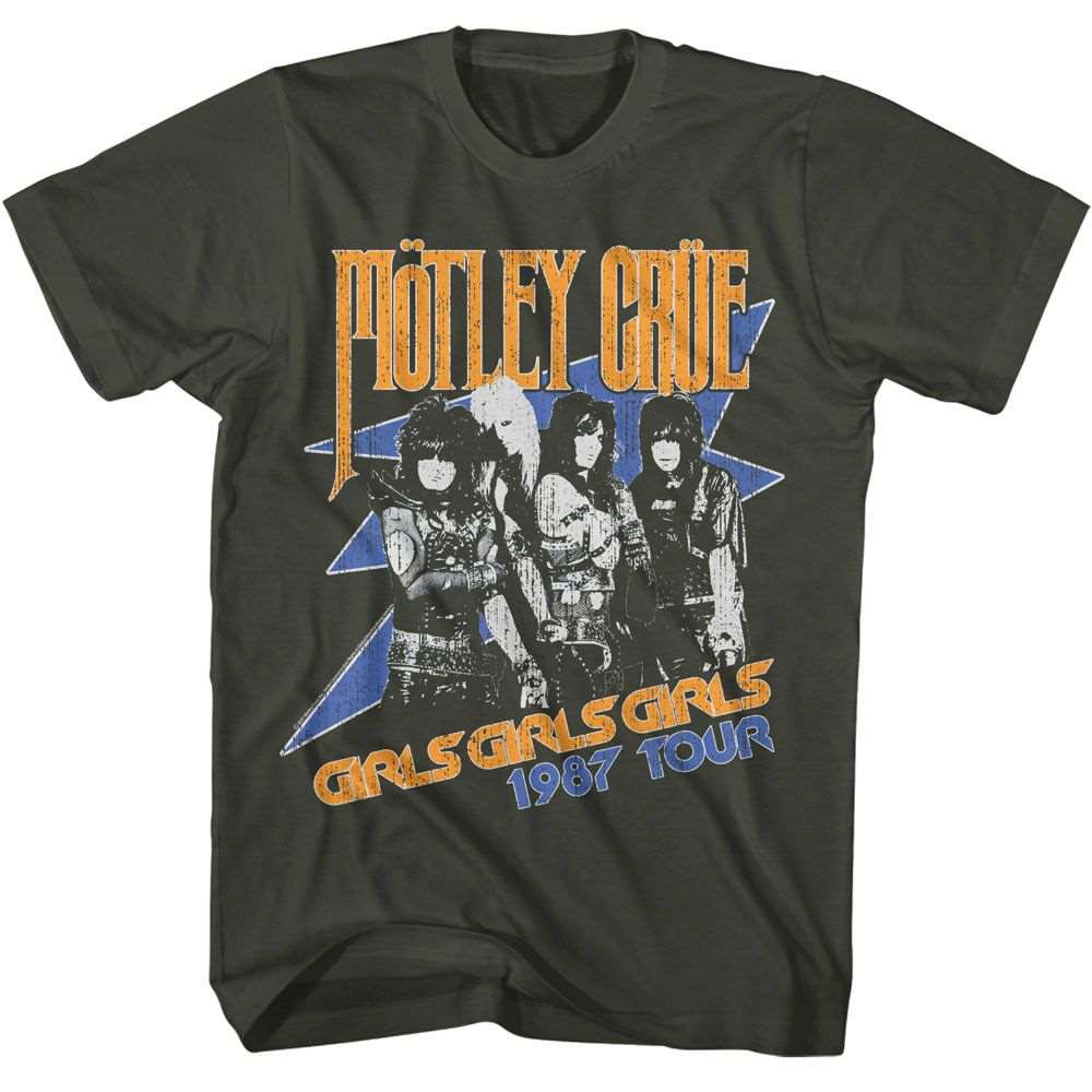 Motley Crue Girls Girls Girls 1987 Tour Official T-Shirt Hoodie, Sweatshirt | CiraTrend.com