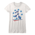 Mega Man Girls Juniors S/S T-Shirt - Water Shield - Solid White Hoodie, Sweatshirt | CiraTrend.com