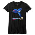 Mega Man Girls Juniors S/S T-Shirt - Mega 11 - Solid Black Hoodie, Sweatshirt | CiraTrend.com