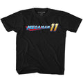 Mega Man Youth S/S T-Shirt - Mega Logo - Solid Black Hoodie, Sweatshirt | CiraTrend.com