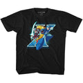 Mega Man Youth S/S T-Shirt - X And Zero - Solid Black Hoodie, Sweatshirt | CiraTrend.com