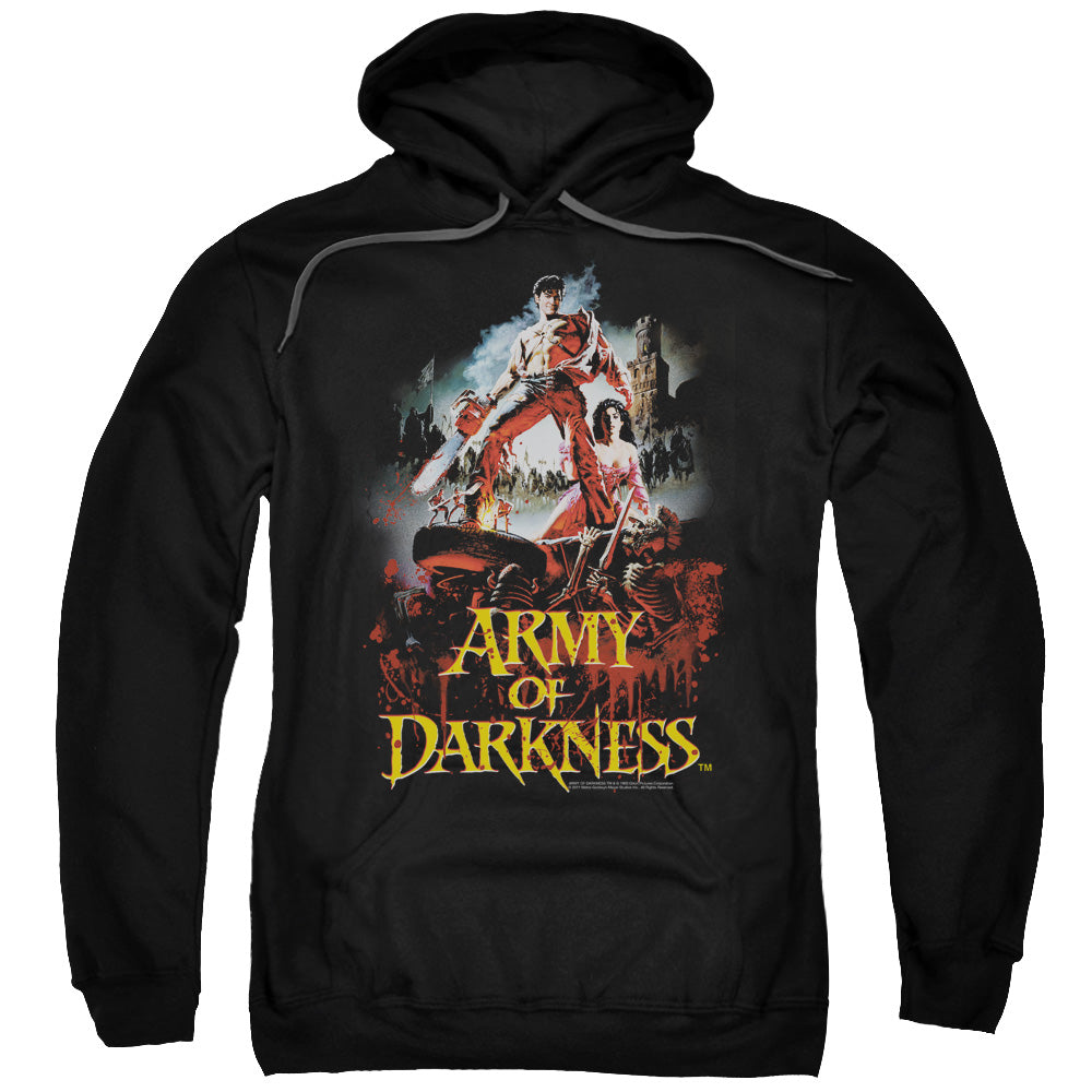 Army Of Darkness Bloody Poster Mens Hoodie Black T-Shirts, Sweatshirt | CiraTrend.com (Image 1)