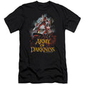 Army Of Darkness Bloody Poster Premium Bella Canvas Slim Fit Mens T Shirt Black Hoodie, Sweatshirt | CiraTrend.com (Image 1)