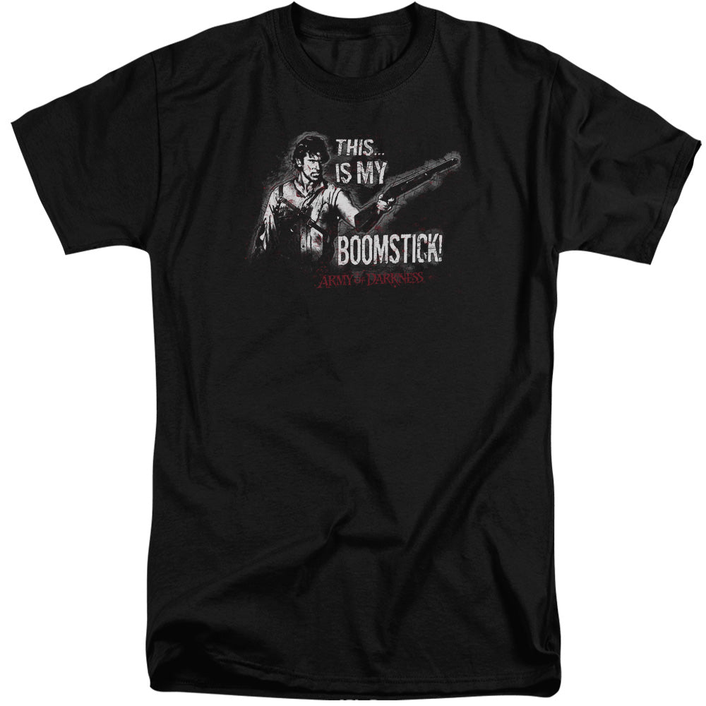 Army Of Darkness Boomstick Mens Tall T Shirt Black Hoodie, Sweatshirt | CiraTrend.com (Image 1)