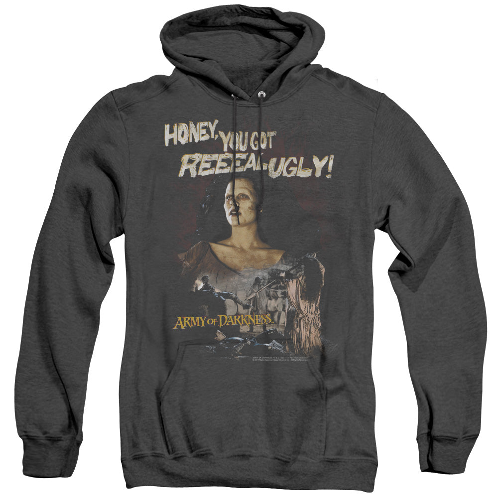 Army Of Darkness Reeeal Ugly! Heather Mens Hoodie Black T-Shirts, Sweatshirt | CiraTrend.com