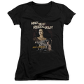 Army Of Darkness Reeeal Ugly! - Juniors V-Neck T-Shirt Hoodie, Sweatshirt | CiraTrend.com