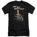 Army Of Darkness Reeeal Ugly! Premium Bella Canvas Slim Fit Mens T Shirt Black Hoodie, Sweatshirt | CiraTrend.com (Image 1)