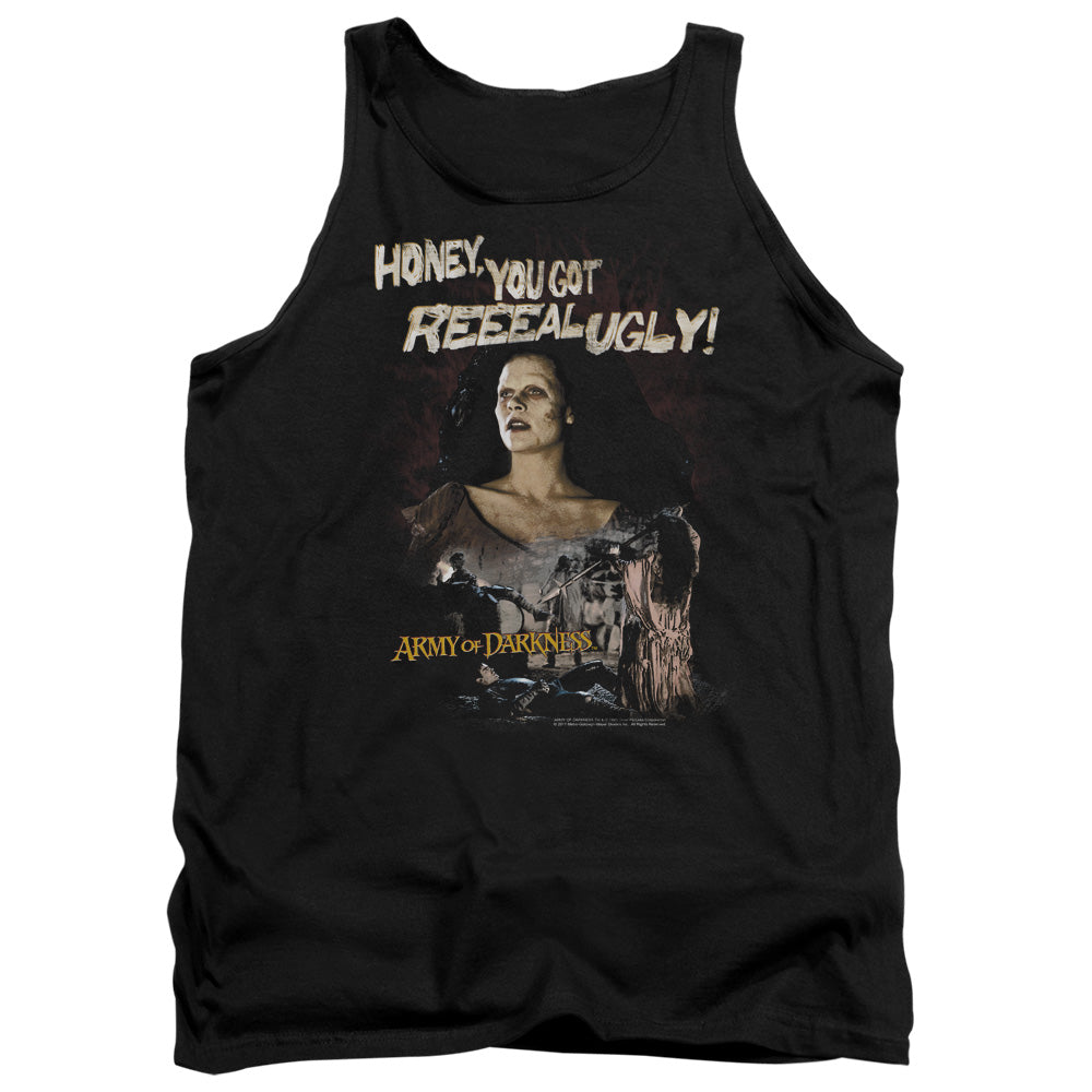 Army Of Darkness Reeeal Ugly! Mens Tank Top Shirt Black Hoodie, Sweatshirt | CiraTrend.com (Image 2)