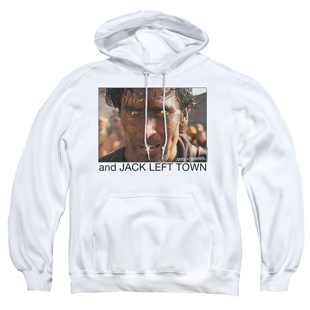 Army Of Darkness Jack Left Town Mens Hoodie White T-Shirts, Sweatshirt | CiraTrend.com (Image 4)