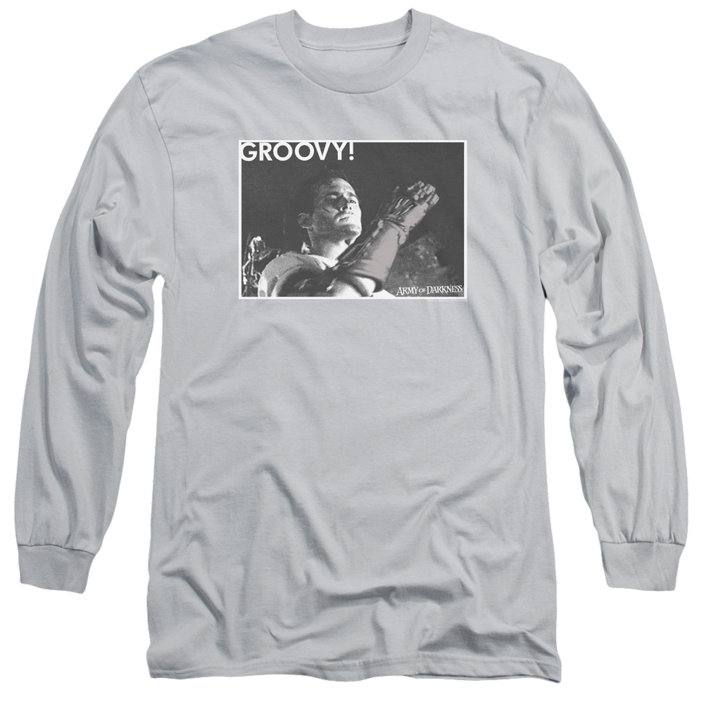 Army Of Darkness Groovy - Men's Long Sleeve T-Shirt Hoodie, Sweatshirt | CiraTrend.com