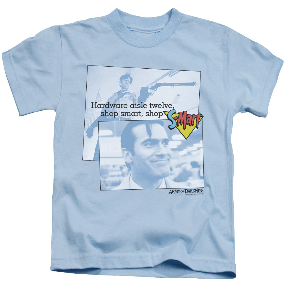 Army Of Darkness Shop S Mart Juvenile Kids Youth T Shirt Light Blue Hoodie, Sweatshirt | CiraTrend.com