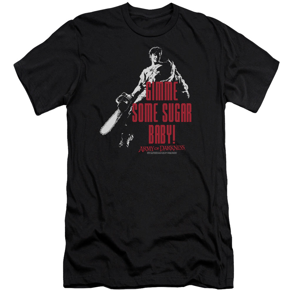 Army Of Darkness Sugar Premium Bella Canvas Slim Fit Mens T Shirt Black Hoodie, Sweatshirt | CiraTrend.com (Image 2)