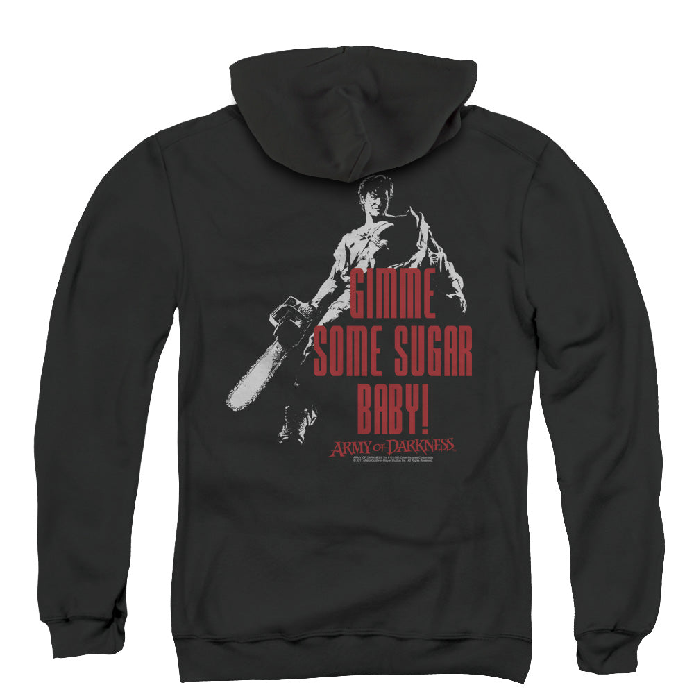 Army Of Darkness Sugar Back Print Zipper Mens Hoodie Black T-Shirts, Sweatshirt | CiraTrend.com (Image 3)