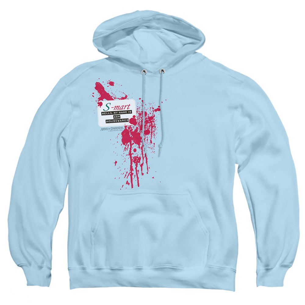 Army Of Darkness S Mart Name Tag Mens Hoodie Light Blue T-Shirts, Sweatshirt | CiraTrend.com (Image 4)