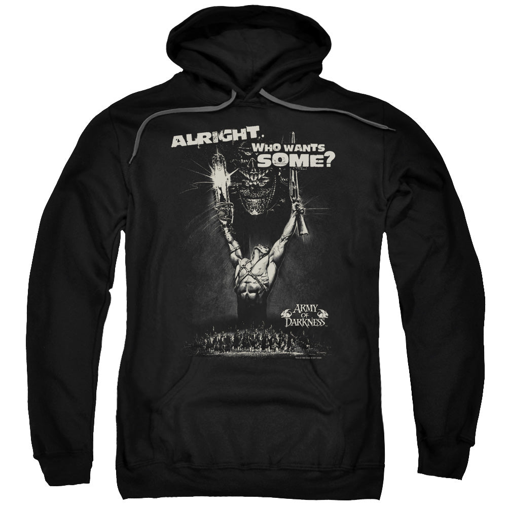 Army Of Darkness Want Some Mens Hoodie Black T-Shirts, Sweatshirt | CiraTrend.com (Image 1)