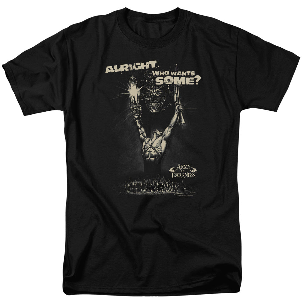 Army Of Darkness Want Some Mens T Shirt Black Hoodie, Sweatshirt | CiraTrend.com