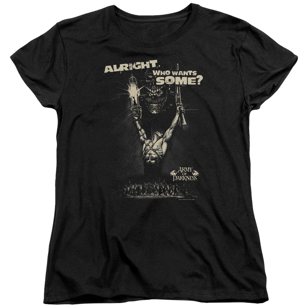 Army Of Darkness Want Some - Women's T-Shirt Hoodie, Sweatshirt | CiraTrend.com