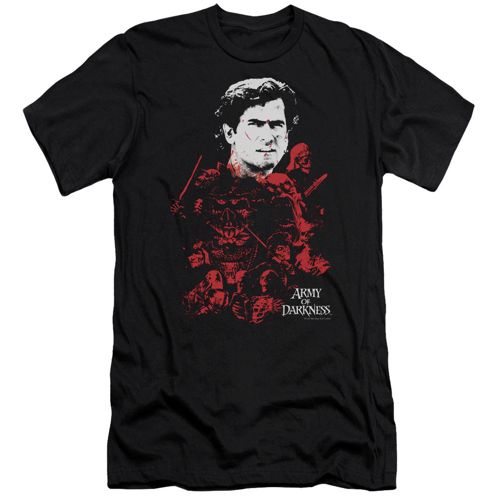 Army Of Darkness Pile Of Baddies Premium Bella Canvas Slim Fit Mens T Shirt Black Hoodie, Sweatshirt | CiraTrend.com