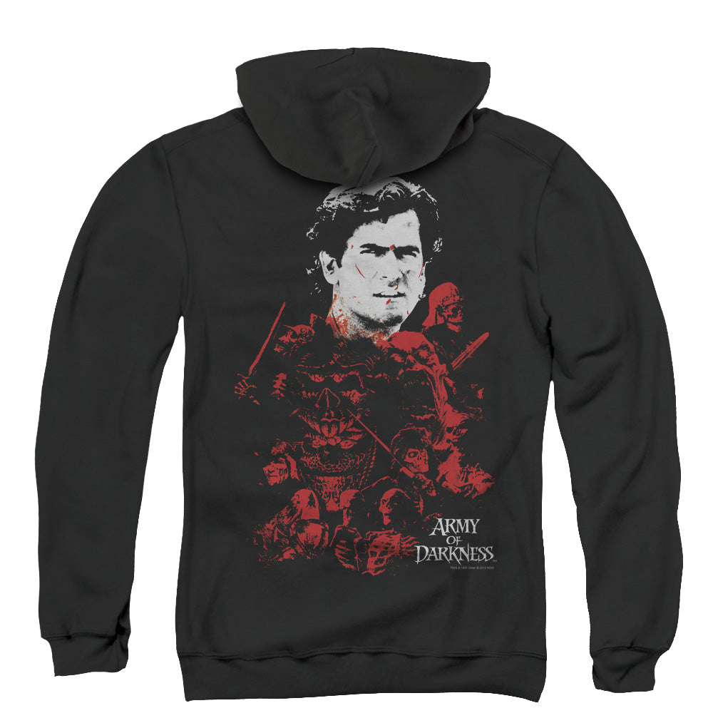 Army Of Darkness Pile Of Baddies Back Print Zipper Mens Hoodie Black T-Shirts, Sweatshirt | CiraTrend.com (Image 3)