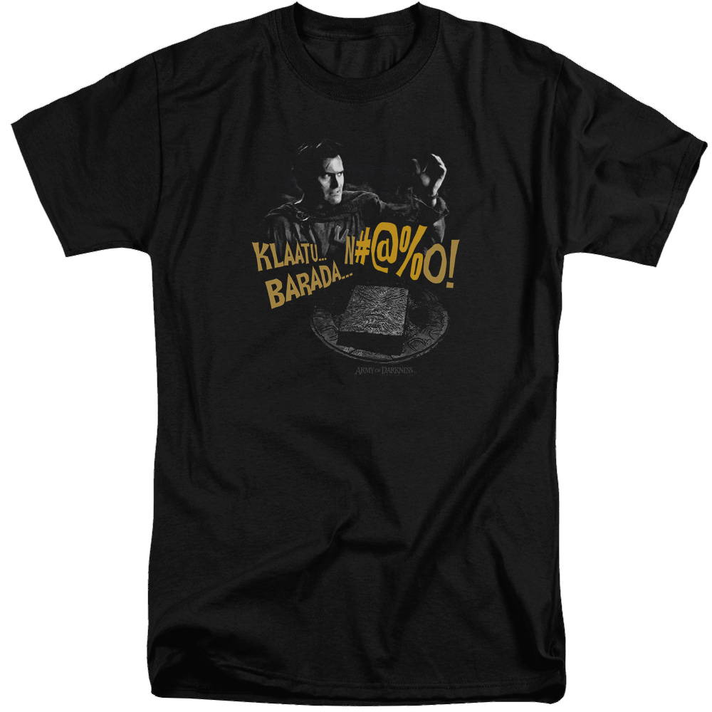 Army Of Darkness Klaatu...barada - Men's Tall Fit T-Shirt Hoodie, Sweatshirt | CiraTrend.com