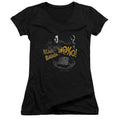 Army Of Darkness KlaatuÃ¢â‚¬Â¦ Barada Junior Sheer Cap Sleeve V-Neck Womens T Shirt Black Hoodie, Sweatshirt | CiraTrend.com
