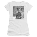 Army Of Darkness Boom Junior Sheer Cap Sleeve Womens T Shirt White Hoodie, Sweatshirt | CiraTrend.com