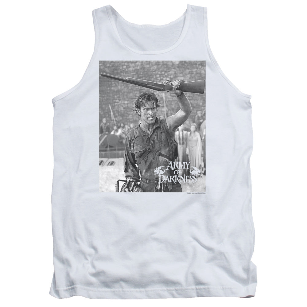 Army Of Darkness Boom Mens Tank Top Shirt White Hoodie, Sweatshirt | CiraTrend.com