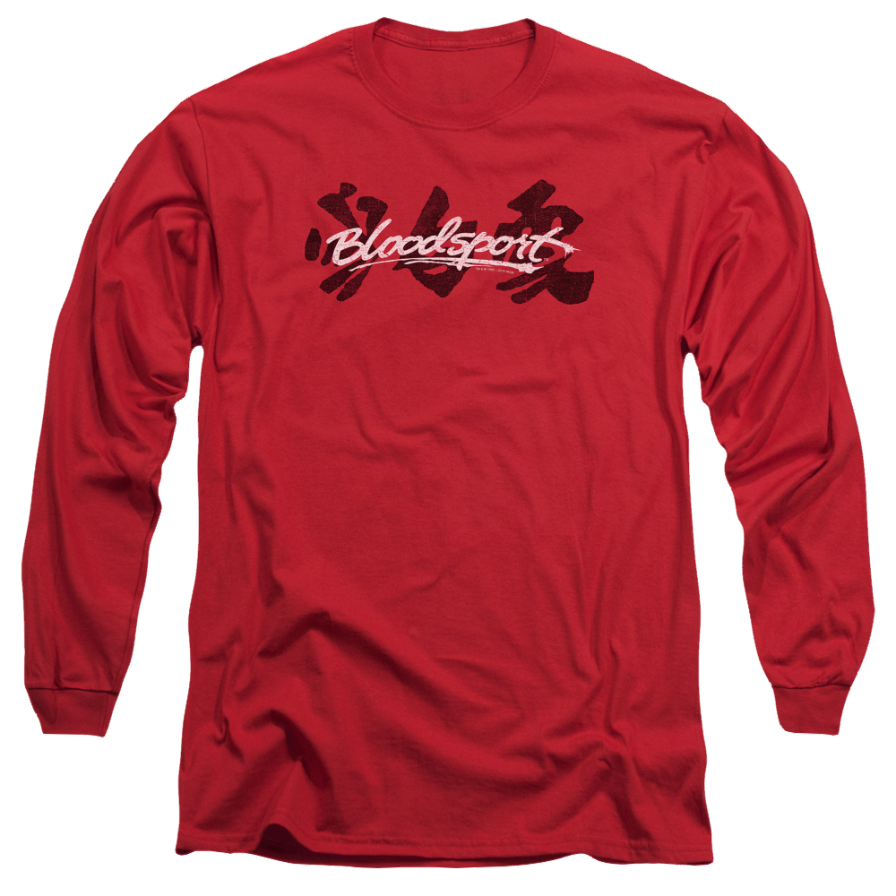 Bloodsport Kanji - Men's Long Sleeve T-Shirt Hoodie, Sweatshirt | CiraTrend.com
