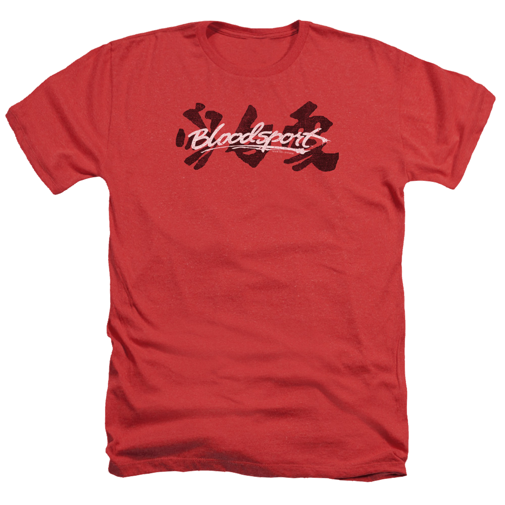 Bloodsport Kanji - Men's Heather T-Shirt Hoodie, Sweatshirt | CiraTrend.com