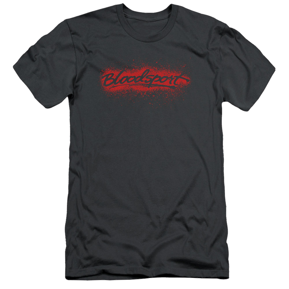 Bloodsport Blood Splatter - Men's Slim Fit T-Shirt Hoodie, Sweatshirt | CiraTrend.com