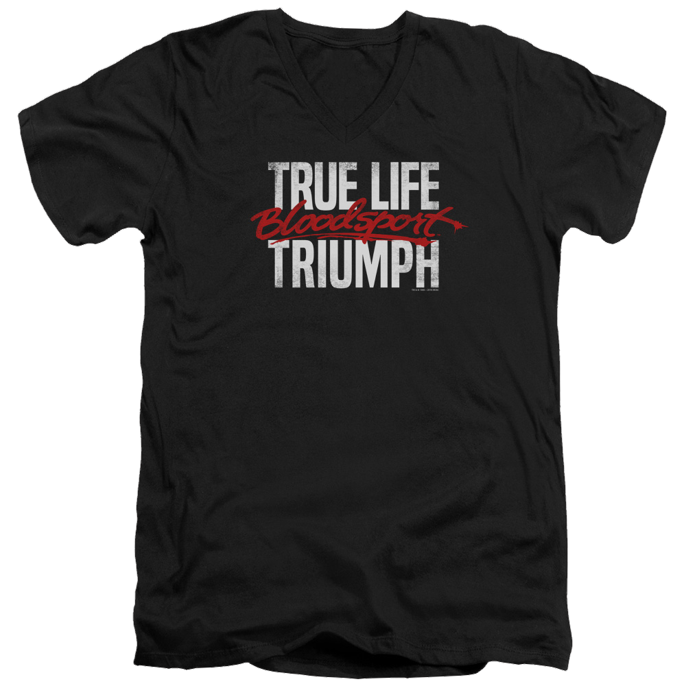 Bloodsport True Story - Men's V-Neck T-Shirt Hoodie, Sweatshirt | CiraTrend.com