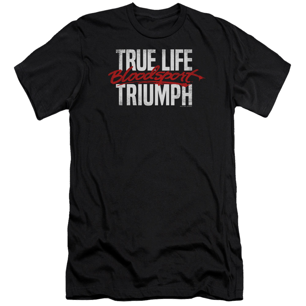 Bloodsport True Story - Men's Premium Slim Fit T-Shirt Hoodie, Sweatshirt | CiraTrend.com