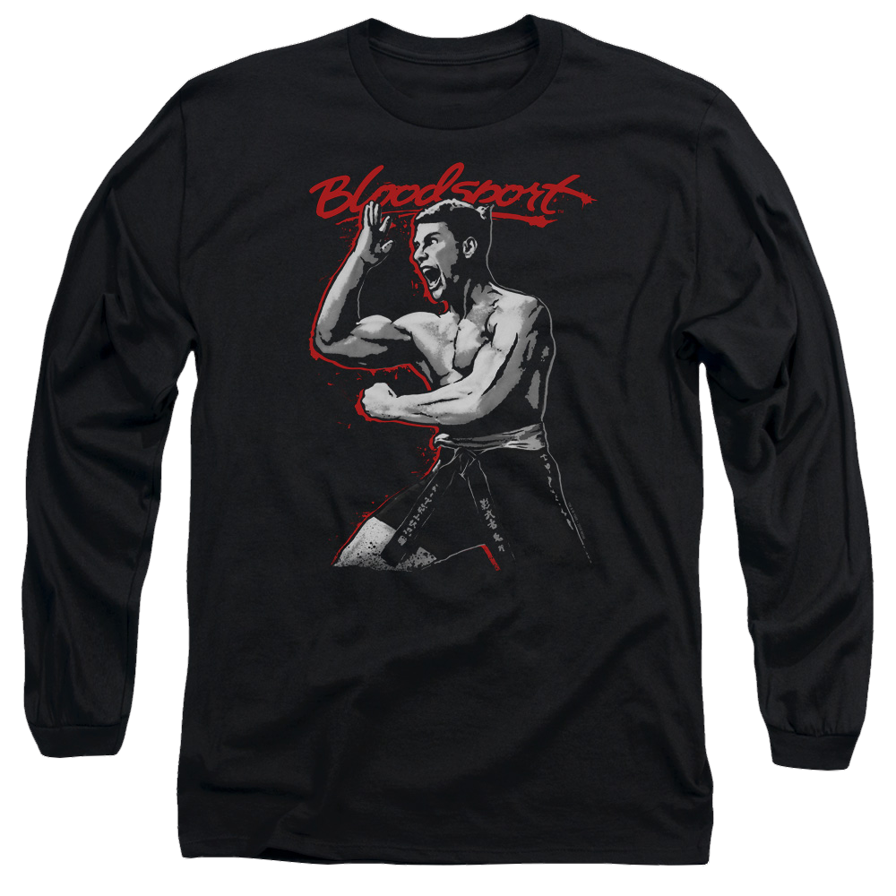Bloodsport Loud Mouth - Men's Long Sleeve T-Shirt Hoodie, Sweatshirt | CiraTrend.com