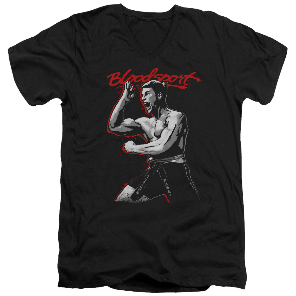 Bloodsport Loud Mouth - Men's V-Neck T-Shirt Hoodie, Sweatshirt | CiraTrend.com
