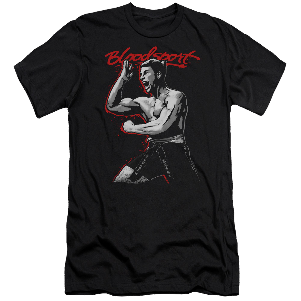 Bloodsport Loud Mouth - Men's Premium Slim Fit T-Shirt Hoodie, Sweatshirt | CiraTrend.com