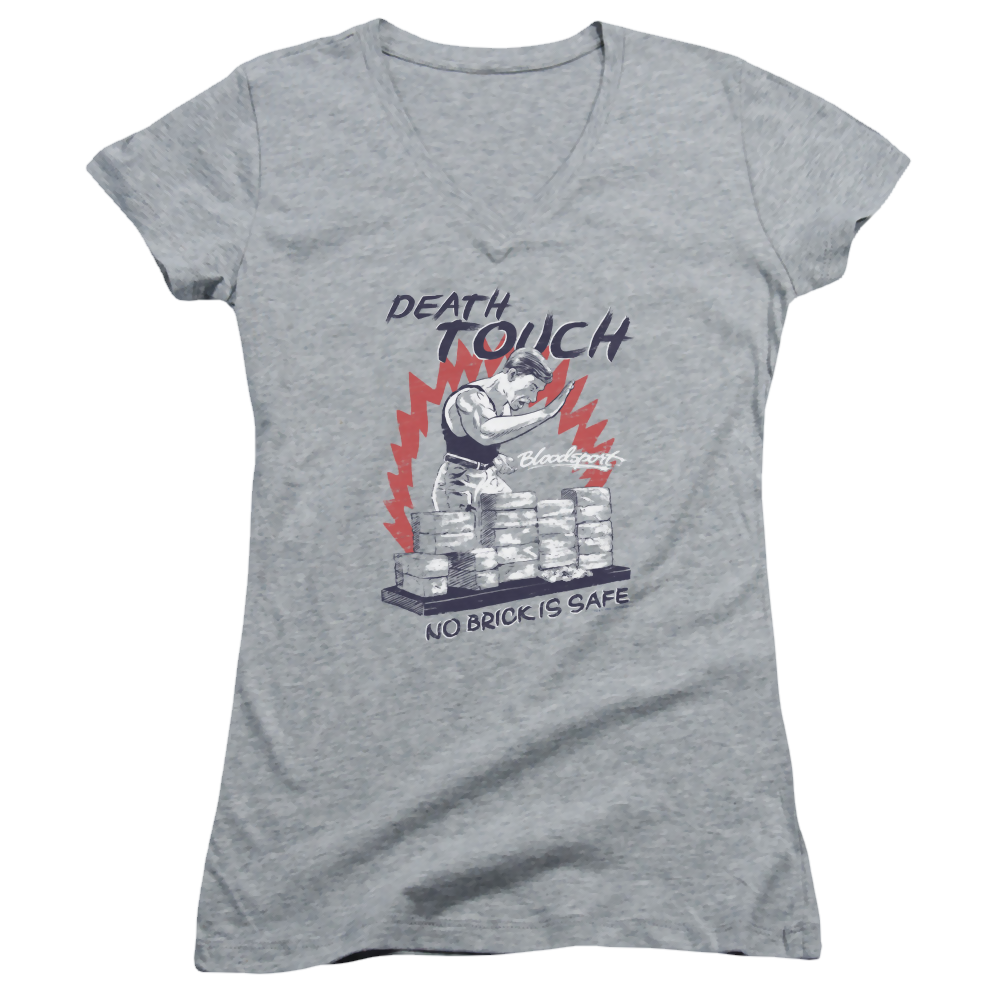 Bloodsport Death Touch - Juniors V-Neck T-Shirt Hoodie, Sweatshirt | CiraTrend.com