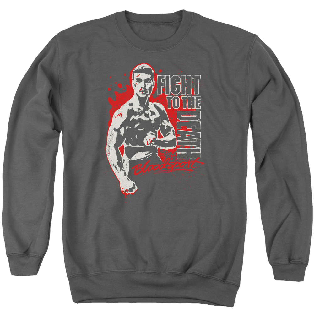 Bloodsport To The Death - Men's Crewneck Sweatshirt T-Shirts, Hoodie | CiraTrend.com
