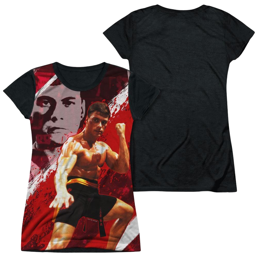 Bloodsport Fight Of Your Life - Juniors Black Back T-Shirt Hoodie, Sweatshirt | CiraTrend.com