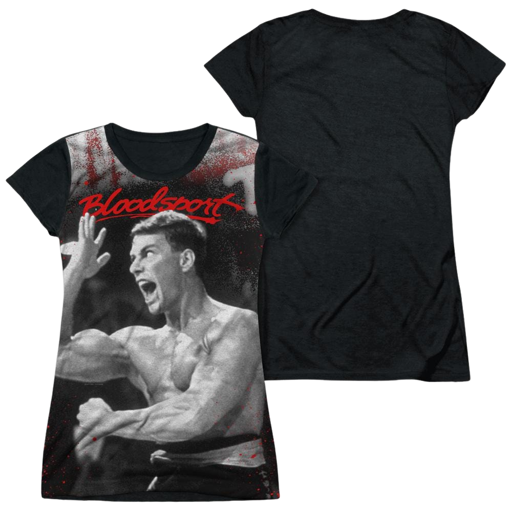 Bloodsport Intense - Juniors Black Back T-Shirt Hoodie, Sweatshirt | CiraTrend.com
