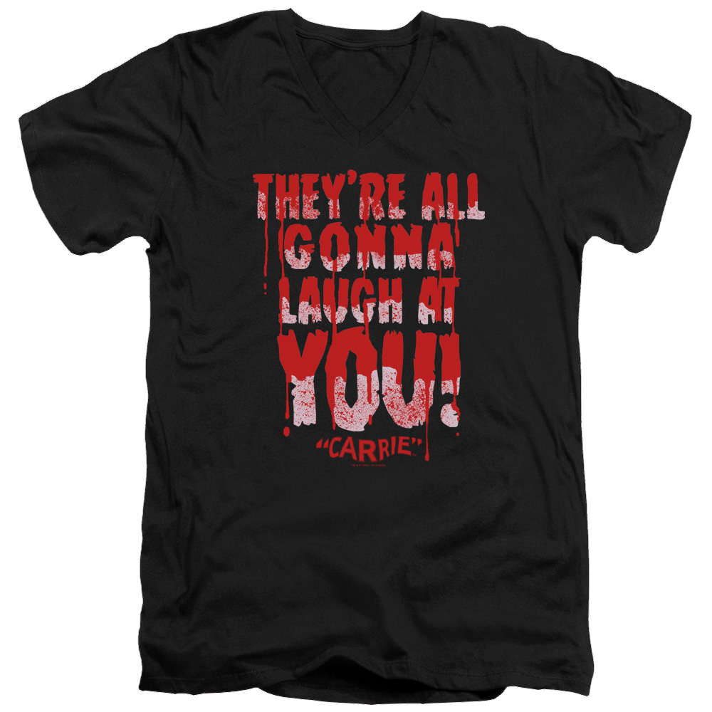 Carrie Laugh At You - Men's V-Neck T-Shirt Hoodie, Sweatshirt | CiraTrend.com