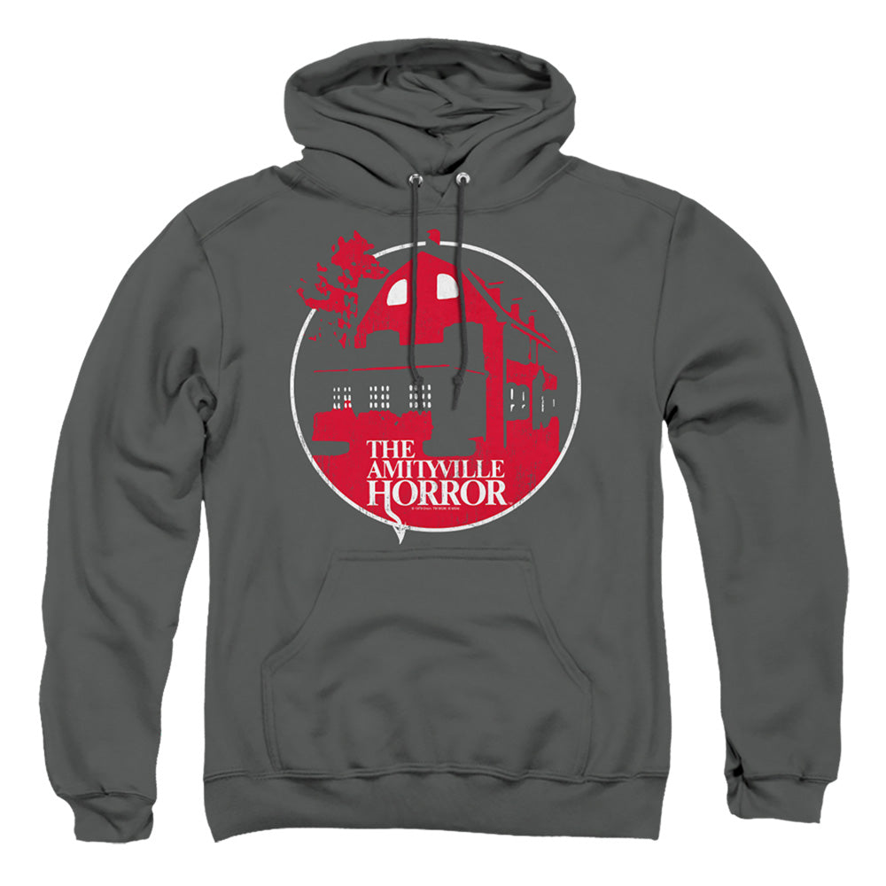 Amityville Horror Red House Mens Hoodie Charcoal T-Shirts, Sweatshirt | CiraTrend.com (Image 4)