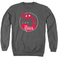 Amityville Horror Red House Mens Crewneck Sweatshirt Charcoal T-Shirts, Hoodie | CiraTrend.com