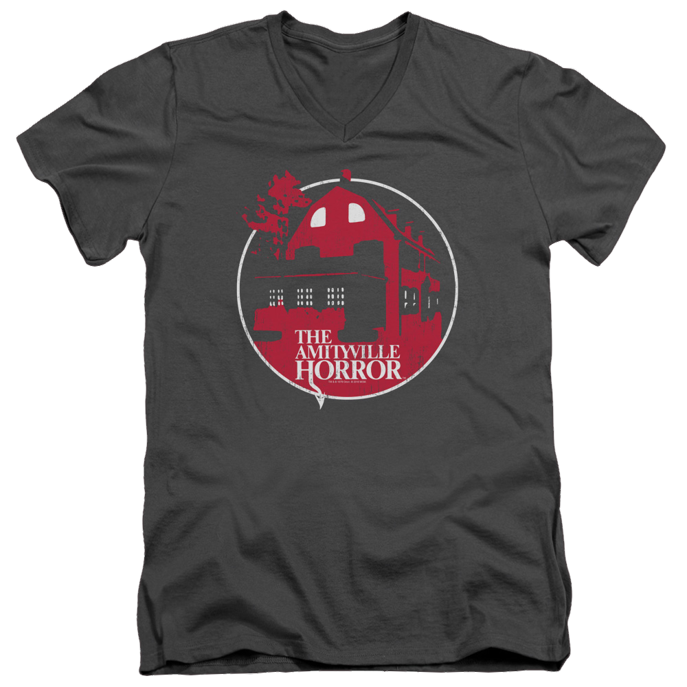 Amityville Horror Red House - Men's V-Neck T-Shirt Hoodie, Sweatshirt | CiraTrend.com