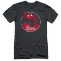 Amityville Horror Red House - Men's Slim Fit T-Shirt Hoodie, Sweatshirt | CiraTrend.com