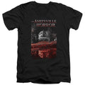 Amityville Horror Cold Blood Mens Slim Fit V-Neck T Shirt Black Hoodie, Sweatshirt | CiraTrend.com