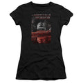 Amityville Horror Cold Blood Junior Sheer Cap Sleeve Womens T Shirt Black Hoodie, Sweatshirt | CiraTrend.com