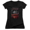 Amityville Horror Cold Blood Junior Sheer Cap Sleeve V-Neck Womens T Shirt Black Hoodie, Sweatshirt | CiraTrend.com
