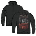 Amityville Horror Cold Blood Back Print Zipper Mens Hoodie Black T-Shirts, Sweatshirt | CiraTrend.com (Image 1)